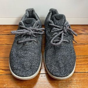 Allbirds Wool Runners Men's Size 10, Gray/Cream